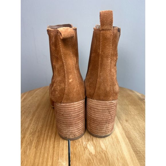 Steve Madden Ravyn Cognac Suede Boots | Size 9.5 - Picture 5 of 6